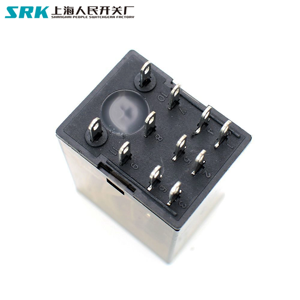 Manufacturer My3 Hh53p DC6V-DC220V AC6V-AC380V Industrial Mini 11 Pins Coil 5A Electronic Small Miniature Electromagnetic Relay