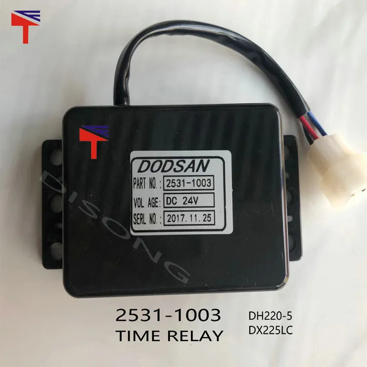 Relè timer parti per escavatore 24V 2531-1003