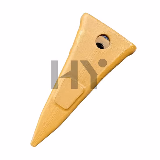 Dente per benna da sporcizia 230sp stile H&L per una serie 230, accetta un perno flessibile da 23fp, adattatore e dente per benna per escavatore e caricatore