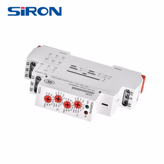 Relè temporizzato a doppio ritardo multifunzione Siron Y22 Temporizzatore ritardato a relè temporizzato 220V
