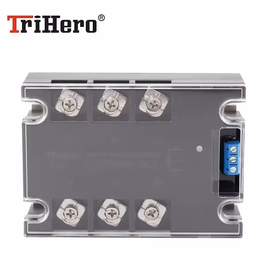 Relè trifase SSR 40A, modulo di controllo motore, controllo CC, relè a stato solido CA